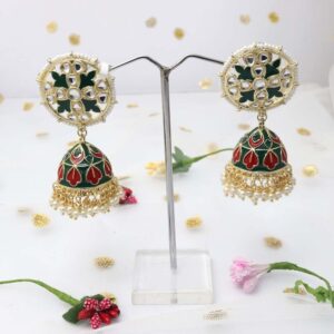 Meenakari Jhumka ER-547